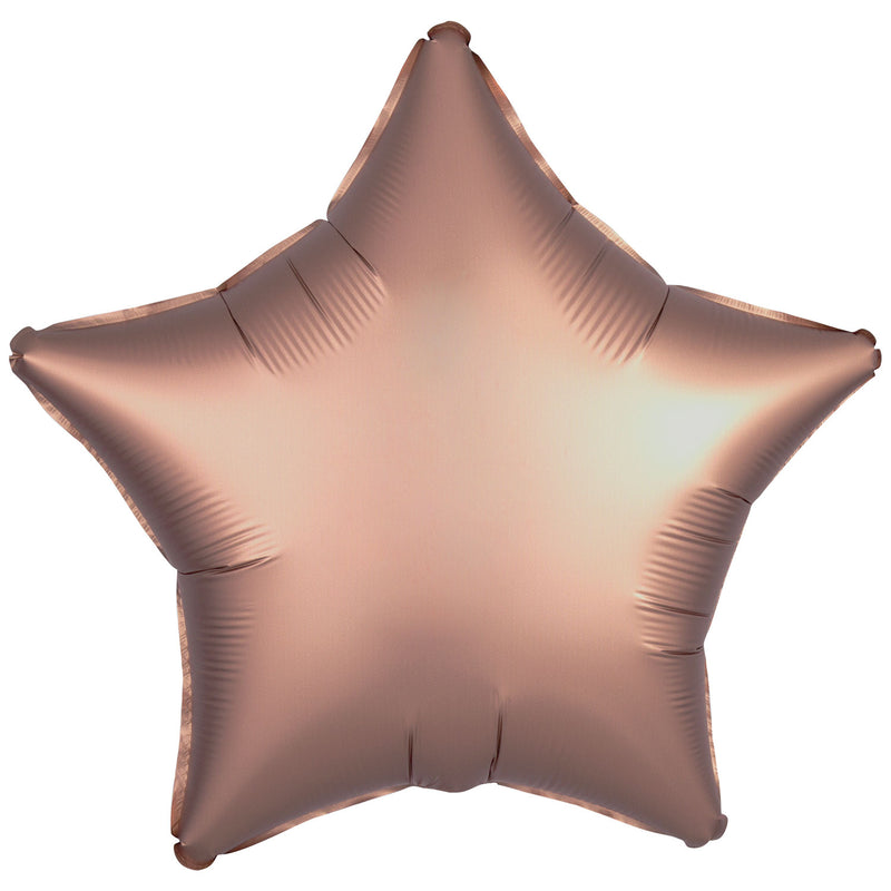 METALLIC - STAR - ROSE GOLD - Partica Party