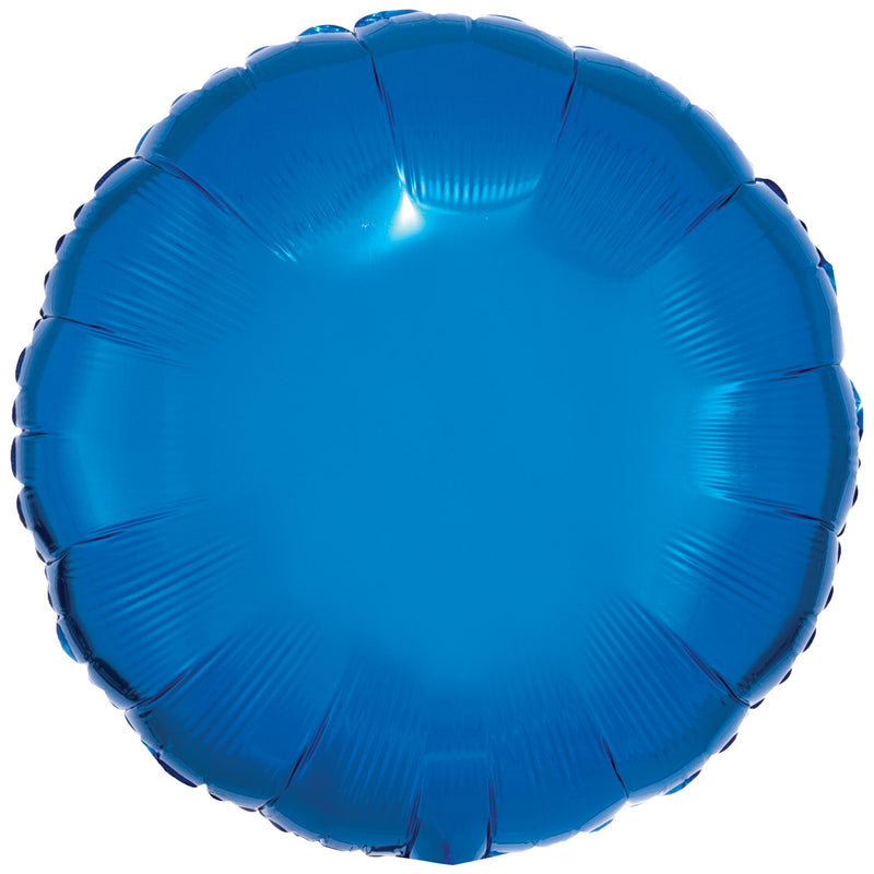 METALLIC - CIRCLE - BLUE - Partica Party