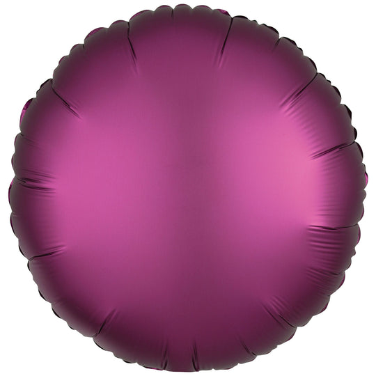 METALLIC - CIRCLE - FUCHSIA