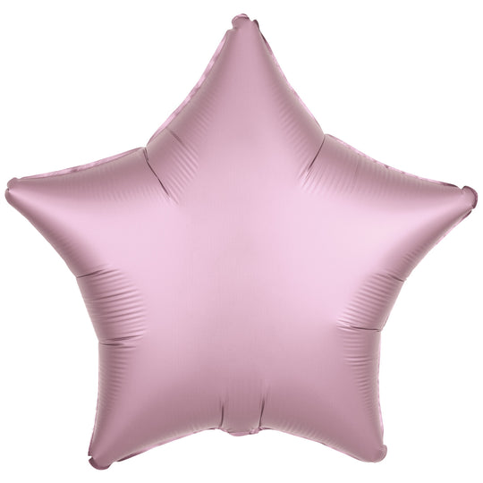 METALLIC - STAR - PASTEL PINK