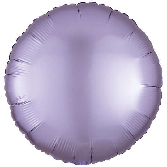 SILK LUSTRE - CIRCLE - PASTEL LILAC