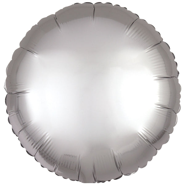 SILK LUSTRE - CIRCLE - SILVER - Partica Party