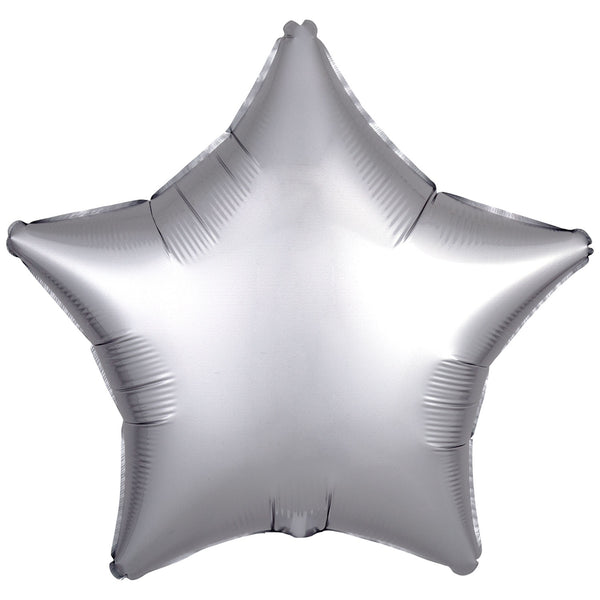 SILK LUSTRE - STAR - SILVER - Partica Party