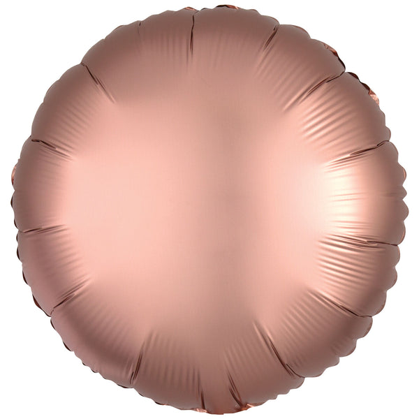 SILK LUSTRE - CIRCLE - ROSE COPPER - Partica Party