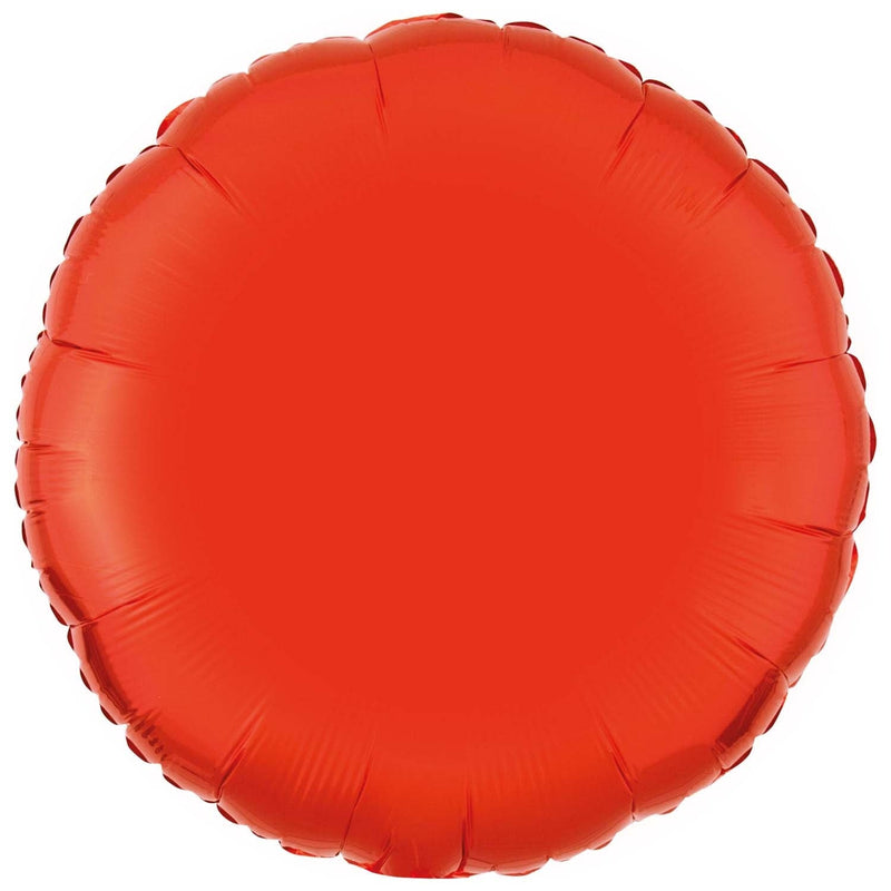 METALIC - CIRCLE - ORANGE