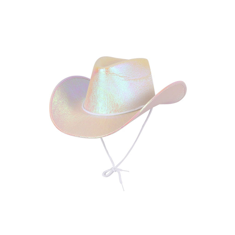 TEXAN COWGIRL - WHITE IRIDESCENT