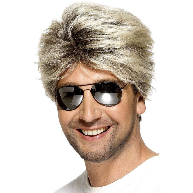 80S STREET WIG - BLONDE-THEMED WIGS-Partica Party