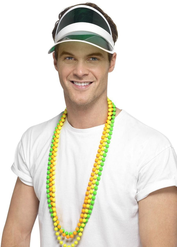 80S SUN VISOR - GREEN-Hat-Partica Party