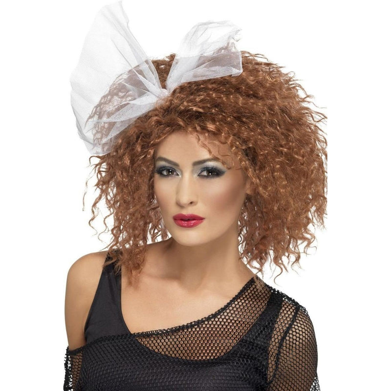 80s WILD CHILD WIG - BROWN-THEMED WIGS-Partica Party