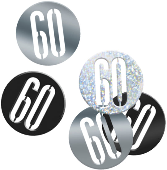 CONFETTI - 60th - BLACK