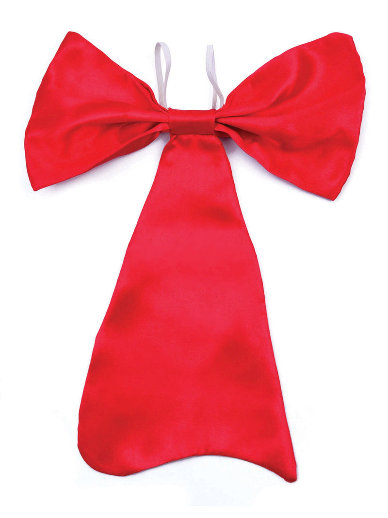LARGE RED BOW TIE
