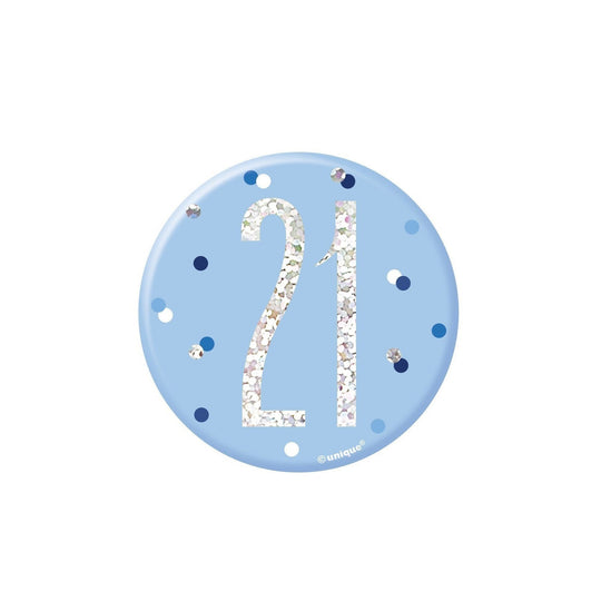 BADGE - 21st - BLUE