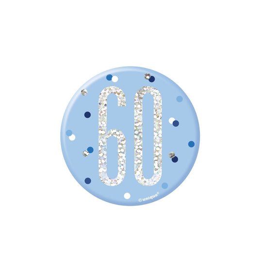BADGE - 60th - BLUE