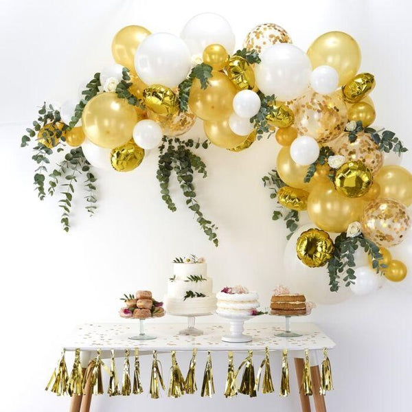 BALLOON ARCH KIT - GOLD-BALLOON ARCH-Partica Party