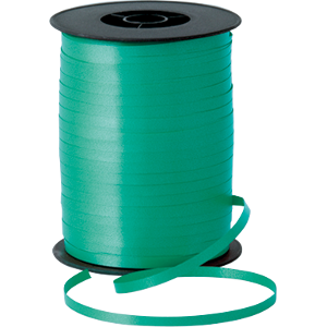 BALLOON RIBBON SPOOL - EMERALD GREEN