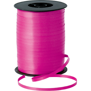 BALLOON RIBBON SPOOL - HOT PINK
