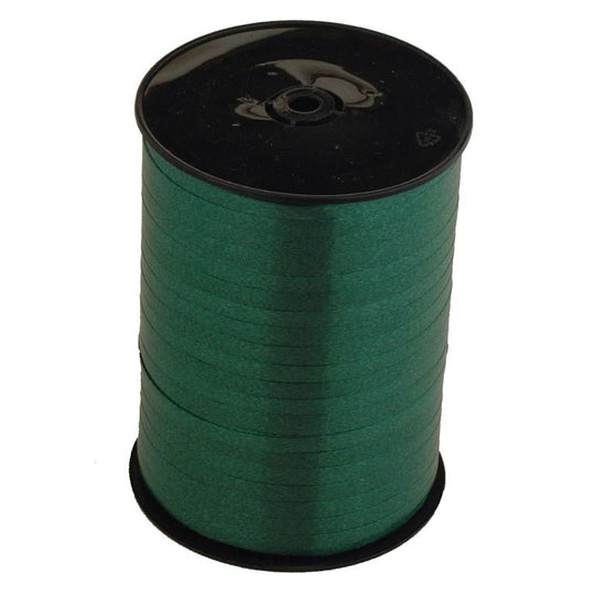 BALLOON RIBBON SPOOL - HUNTER GREEN