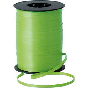 BALLOON RIBBON SPOOL - LIME GREEN