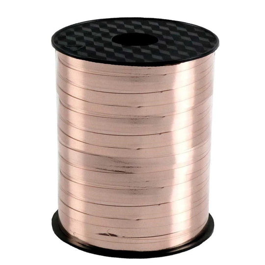 BALLOON RIBBON SPOOL - METALLIC ROSE GOLD