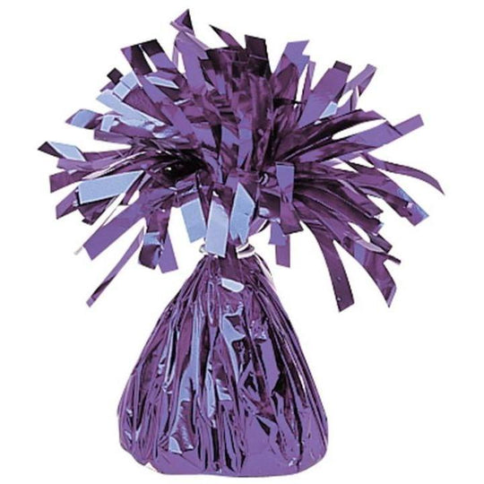 BALLOON WEIGHT - PURPLE - FOIL