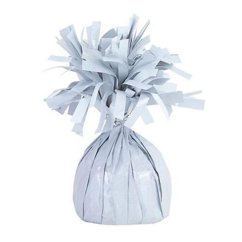 BALLOON WEIGHT - WHITE - FOIL