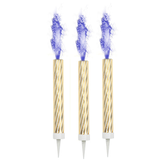 ICE FOUNTAINS - BLUE FLAME - PACK OF 3