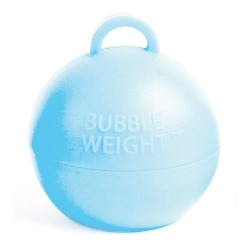 BUBBLE BALLOON WEIGHT - BABY BLUE-BALLOON WEIGHT-Partica Party