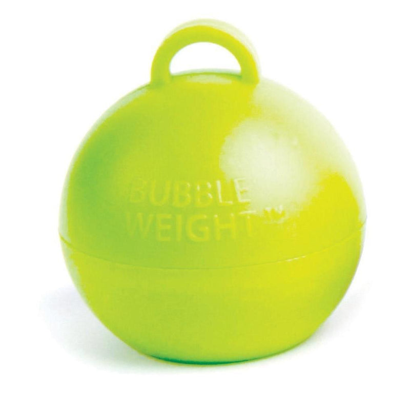 BUBBLE BALLOON WEIGHT - LIME GREEN-BALLOON WEIGHT-Partica Party