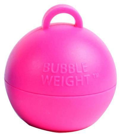 BUBBLE BALLOON WEIGHT - NEON PINK-BALLOON WEIGHT-Partica Party