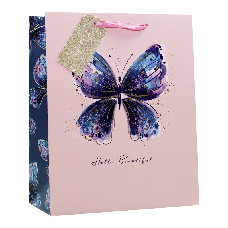 BUTTERFLY LARGE GIFT BAG-Gift Bag-Partica Party