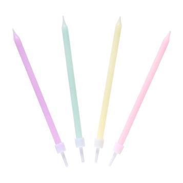 CANDLES - PASTEL - PACK OF 16-CANDLE-Partica Party