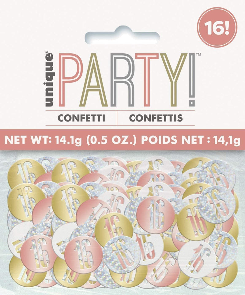 CONFETTI - 16 - ROSE GOLD-CONFETTI-Partica Party