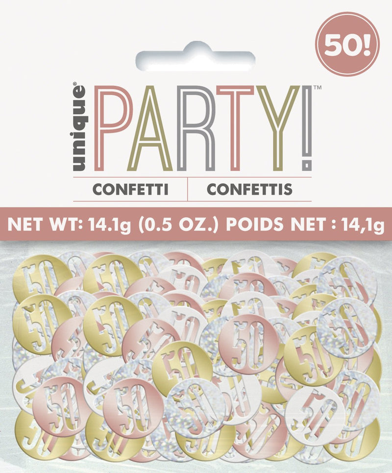 CONFETTI - 50 - ROSE GOLD-CONFETTI-Partica Party