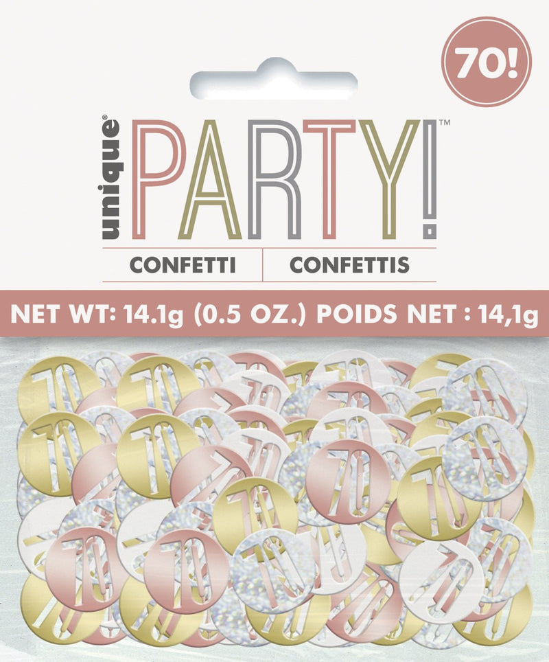 CONFETTI - 70 - ROSE GOLD-CONFETTI-Partica Party