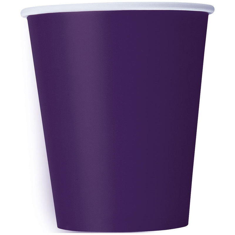 CUPS - DEEP PURPLE - PACK OF 14-CUPS-Partica Party