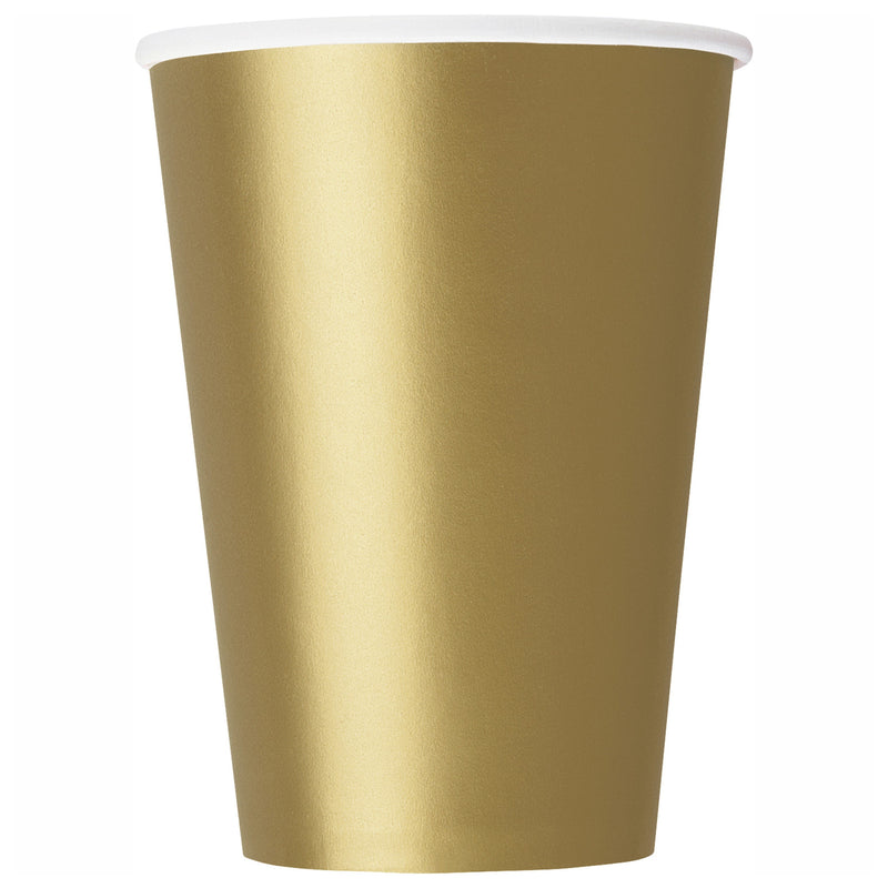 CUPS - GOLD - PACK OF 14-CUPS-Partica Party
