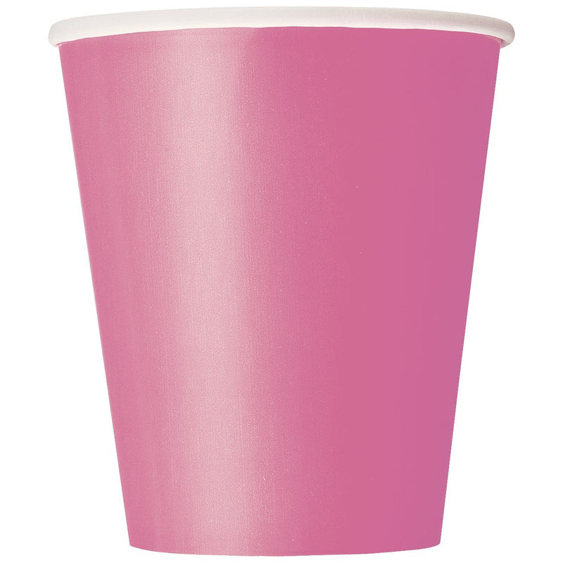 CUPS - HOT PINK - PACK OF 14-CUPS-Partica Party