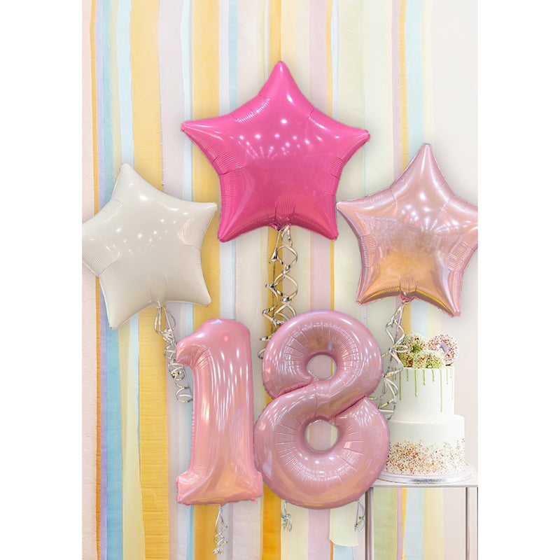 CUSTOM BIRTHDAY BALLOONS BUNDLE-CUSTOM BUBBLE-Partica Party