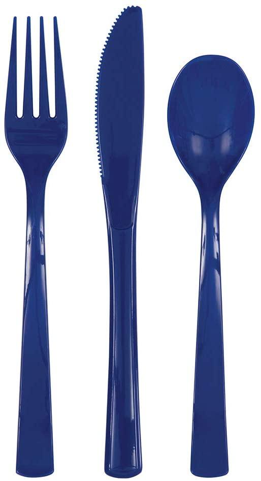 CUTLERY - NAVY BLUE-Cutlery-Partica Party