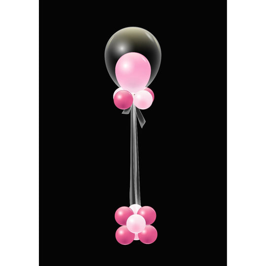 CUSTOM DOUBLE BUBBLE BALLOON - TULLE & BALLOON BASE