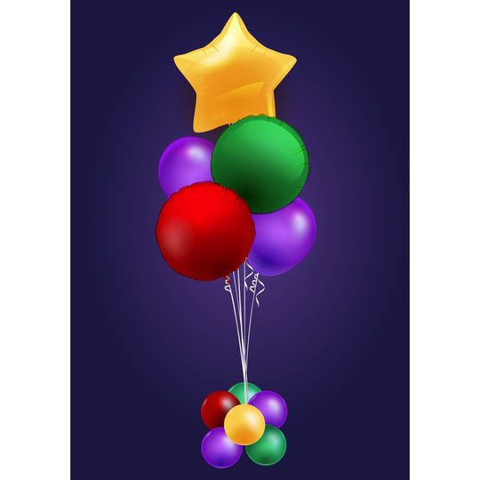 Custom Kids Party Balloon Bouquet