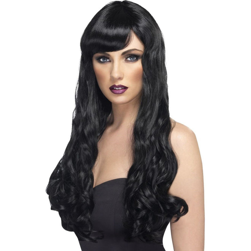 DESIRE WIG - BLACK-glamour wig-Partica Party