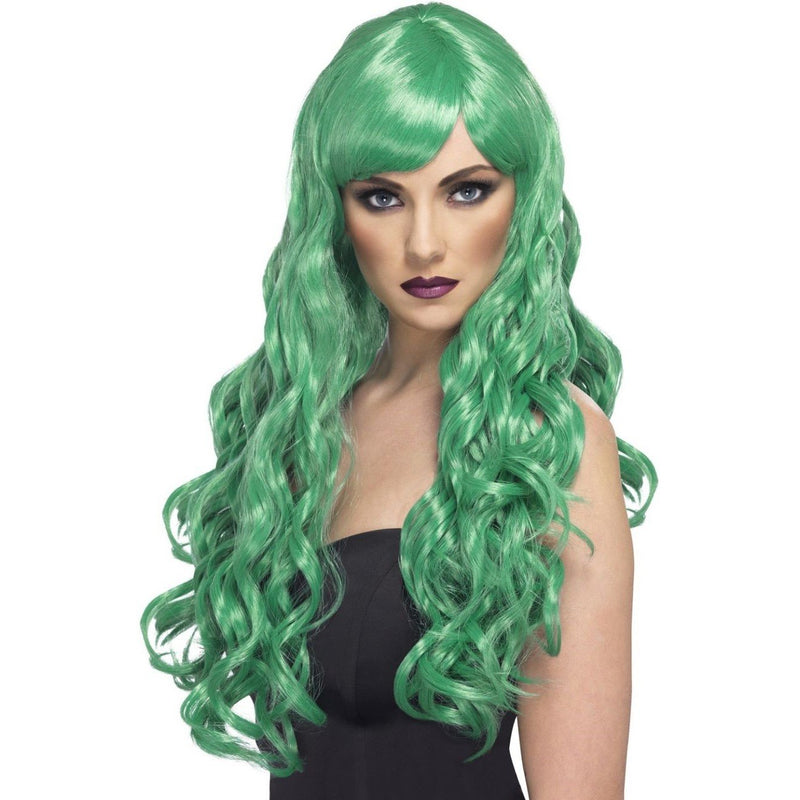 DESIRE WIG - GREEN-glamour wig-Partica Party
