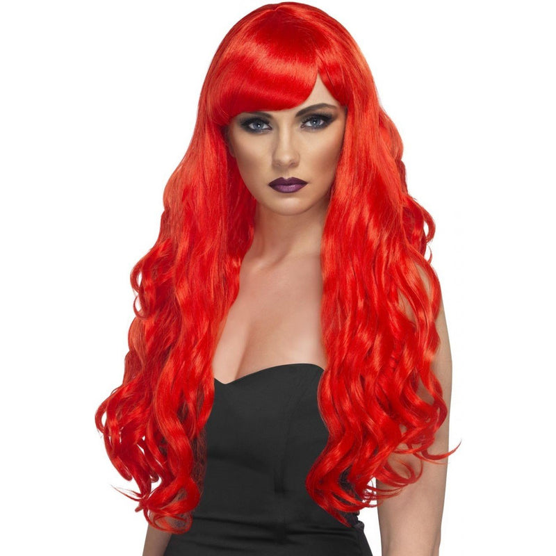 DESIRE WIG - RED-glamour wig-Partica Party