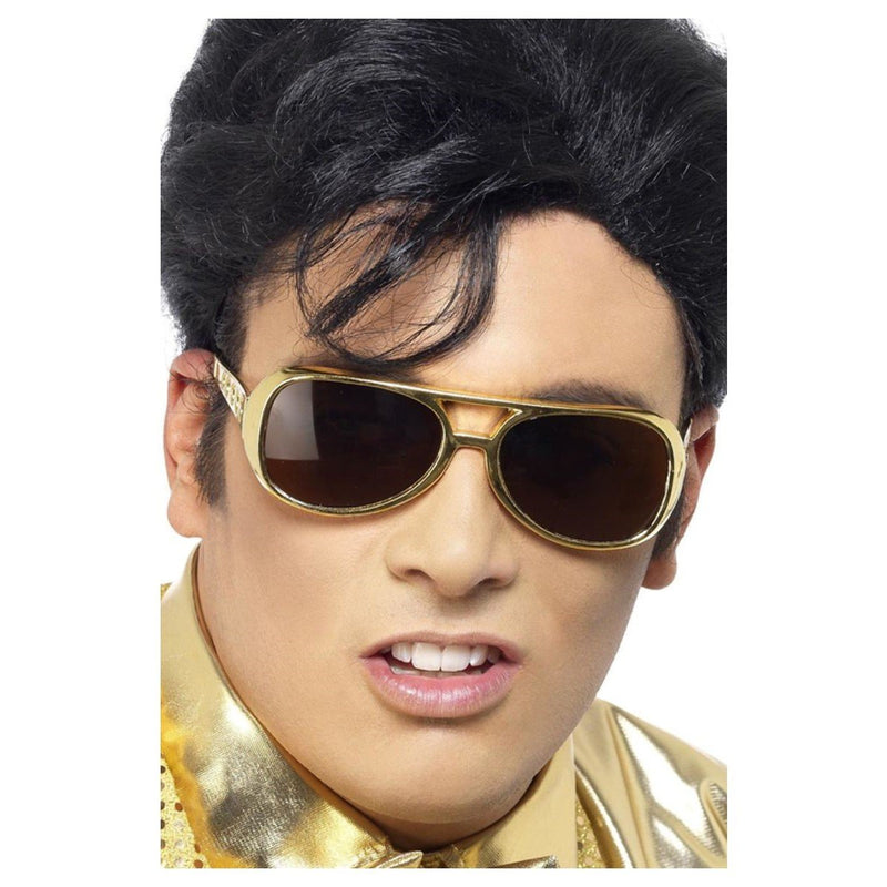 ELVIS SHADES - GOLD-ACCESSORY-Partica Party