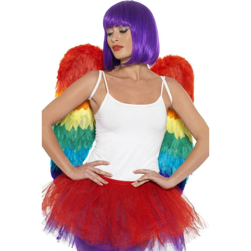 FEATHER WINGS - RAINBOW-WINGS-Partica Party