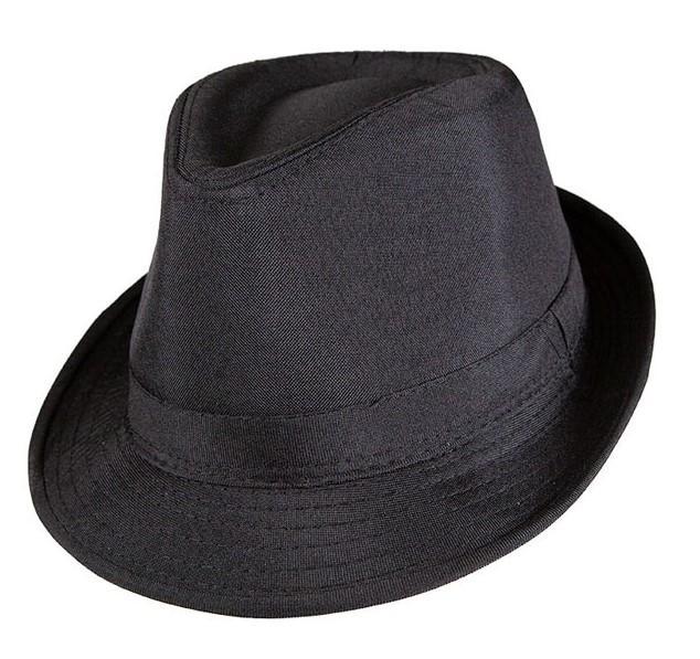 FEDORA HAT - BLACK-Hat-Partica Party