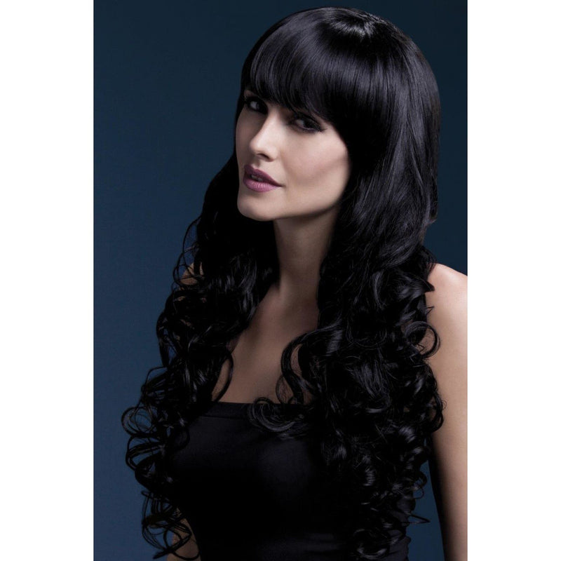 FEVER ISABELLE WIG - BLACK-FEVER WIGS-Partica Party