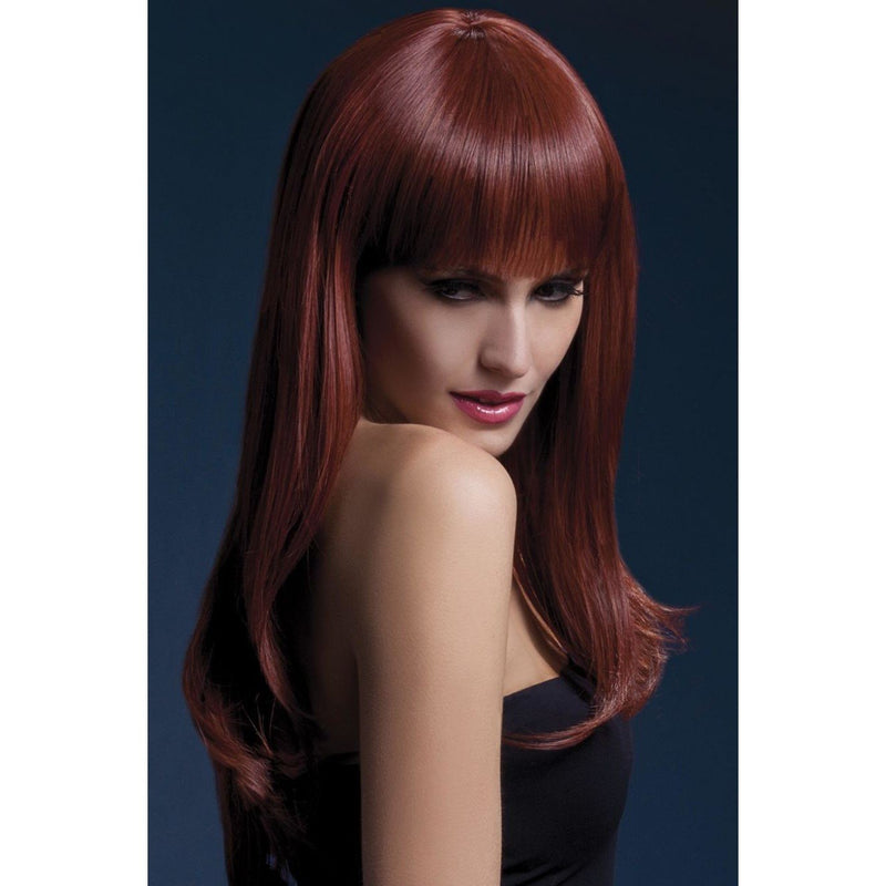 FEVER SIENNA WIG - AUBURN-FEVER WIGS-Partica Party