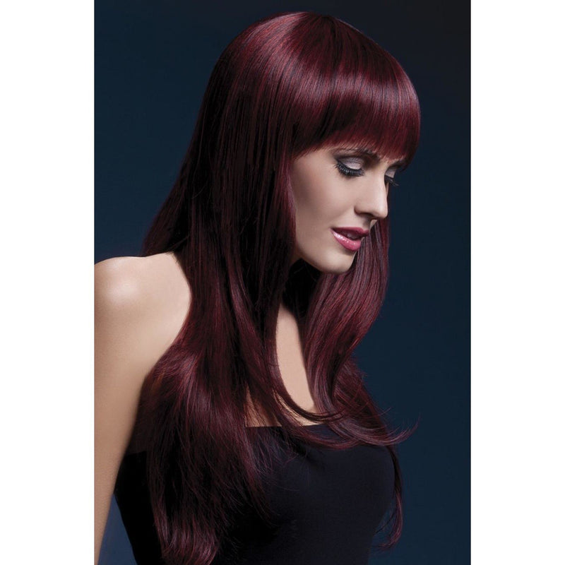 FEVER SIENNA WIG - BLACK CHERRY-WIGS-Partica Party